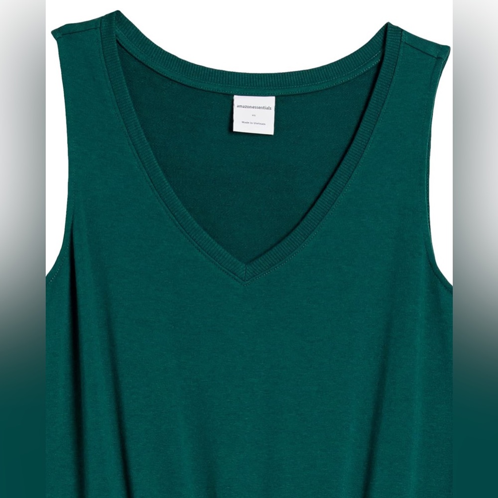 232. SMALL NWT Amazon Essentials Women's Studio Terry Fleece Romper - Picture 5 of 6